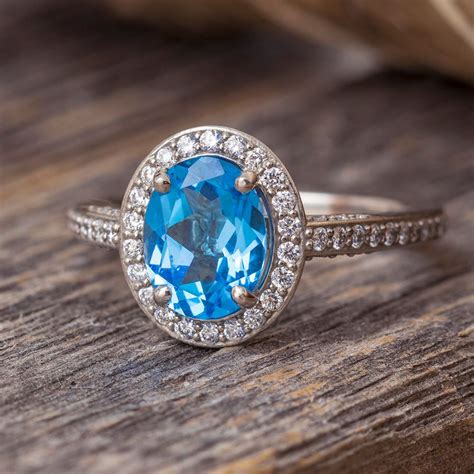 real blue topaz rings.